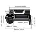 thumbnail image 3 of BotaniNest Water Mug Storage Organizer Car Window Storage Multifunctional Seat | Mobile Phone Organizer Card Keys Portable Vehicle Interior Accessories Convenient Car Card, 3 of 7