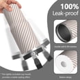 thumbnail image 2 of Modern 30oz Handheld Travel Tumbler with Handle – Double Wall Stainless Steel Insulated Cup, Flip Straw Lid, Leak-Proof & BPA-Free for Hot and Cold Drinks – Durable Coffee & Juice Mug White, 2 of 7