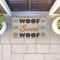 thumbnail image 3 of Sweet Woof Dog Entry Outdoor Door Mat, design by Marcus Prime, 18"x30", 3 of 9