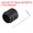 Black, variant on Uxcell 4PCS Guitar Knobs Metal, Volume Tone Control Dome Knobs 1/4" x 1/2" Potentiometer Knobs with Set Screw, Silver