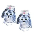 thumbnail image 4 of XZNGL Gants d'Hiver pour Enfants Gants d'Hiver Chauds pour Enfants Impression 3D Tricotée Kitty Gants Mignons pour Animaux de Compagnie Mode Gants d'Hiver Chauds pour Enfants, 4 of 6