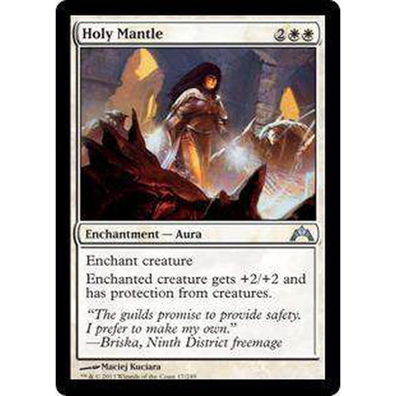 MtG Gatecrash Uncommon Holy Mantle (Foil) #17