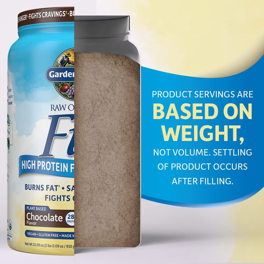 Garden of Life Raw Organic Fit Protein Powder, Chocolate, 20 Servings