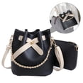 thumbnail image 4 of EeaseCA 1 Set of Drawstring Bucket Bag Stylish Messenger Bag Storage Bag Shoulder Bag, 4 of 8