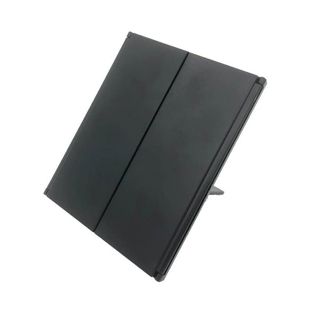 LED Folding Makeup Mirror Desktop Luminous Tri-Fold LED Desktop LED Countertop Makeup Mirror LED With Light Mirror