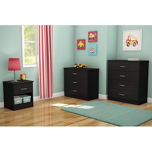 South Shore Smart Basics 3Piece Dresser Set, Multiple Finishes