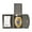 Black, variant on Genuine Leather ID Badge Holder for Police, Law Enforcement Officer