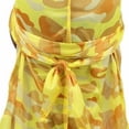 thumbnail image 4 of Yvsxxv Camouflage Print Silky Bandana, Polyester Stretch Head Wrap, Unisex Daily Hair Accessory, Yellow, 1 Pc, 4 of 6