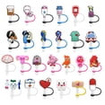 thumbnail image 2 of Tapón antipolvo con forma de pajita para uso médico, bonito dibujo animado, para cafetería, bar, fiesta, decoración personalizada, pajita, 2 of 6