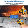 thumbnail image 4 of Pistola de temperatura Etekcity Lasergrip 800 de -50 °C a 750 °C, color amarillo claro, 4 of 5