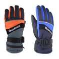 thumbnail image 4 of Guantes térmicos con , guantes de invierno transpirables impermeables para hombres y mujeres, guantes térmicos para esquí y snowboard para moto - Azul Macarena guantes térmicos eléctricos, 4 of 5