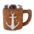 thumbnail image 1 of Artículos de Vasos de resina Cabezas de Taza para beber Marron Gloria Taza de resina Taza de agua de café, 1 of 6