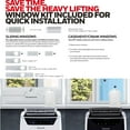 thumbnail image 6 of Honeywell 9000 (14,000 BTU ASHRAE) Portable Air ConditionerwithDehumidifier and Fan,up to 700 sq ft, MN4CFSBB0, 6 of 15