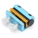 thumbnail image 4 of Engrasador de cable doble para motocicleta, herramienta de lubricación de aluminio y goma para ATV, color azul dorado, 4 of 14