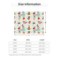 thumbnail image 5 of Rozeui Bluey for Flannel Blanket, Soft Fuzzy Plush King Blanket for Winter, Thick and Warm All-Season Bed Throw-50"x40", 5 of 6