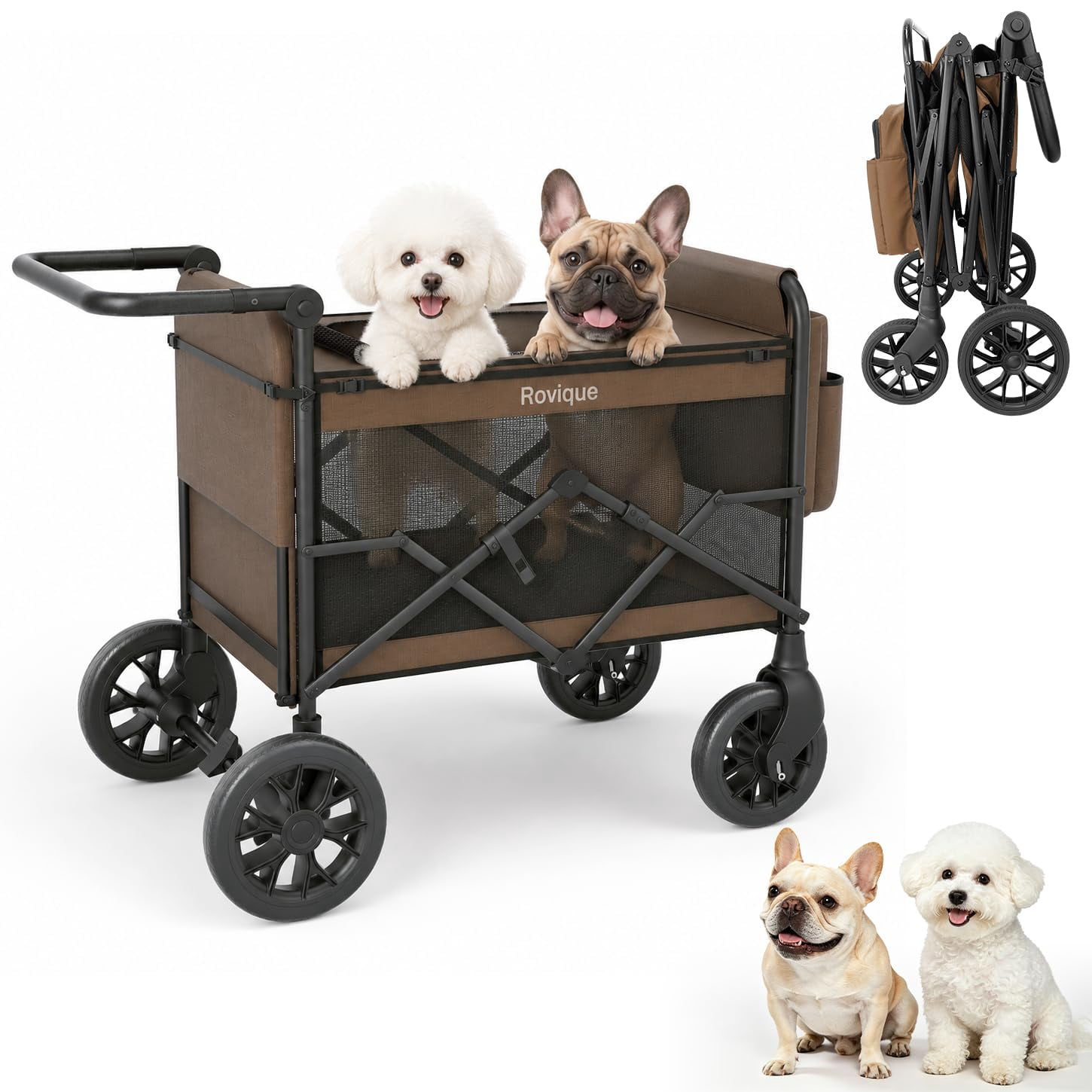HPZ Pet Rover XL Dog Stroller, Purple - Walmart.com