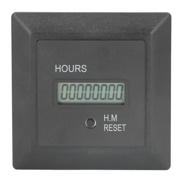 Minuterie Industrielle, Fonction de Réinitialisation ABS Compteur d'Heures pour Fonctionnement