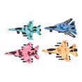 thumbnail image 2 of Alloy Fighter Plane Model, Handcrafted  Aircraft Toys, Pull Back Action, Fighter Jet Model Toy, Sturdy Material, Set of 4 Jets Toys, Ideal for Children, 2 of 7