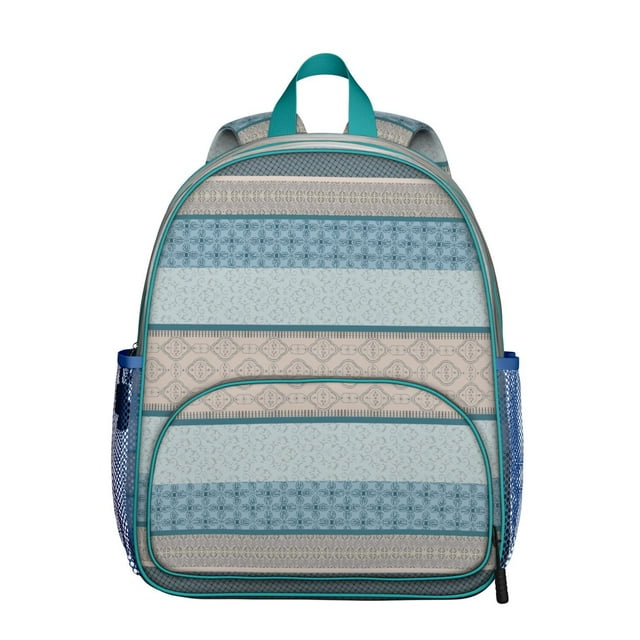 Floral Boho Chic Student Backpack – Artistic Abstract Daypack for Student, Lightweight and Water-Resistant for School and Travel