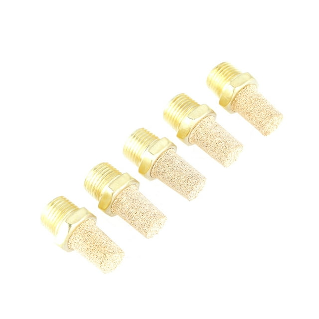 POCREATION Air Exhaust Muffler, Practical Muffler Filter , Cylinders For Valves Air Tools Oil Tanks