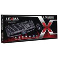 thumbnail image 5 of Lexma LX6000 Optical Ergonomic Gaming Keyboard & Mouse Combo, English - Refurbished, 5 of 5