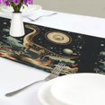 thumbnail image 4 of Yayeee Table Runner 70 inches Long Home Kitchen Dinning Party Decoration, Black Dinosaur, 4 of 7