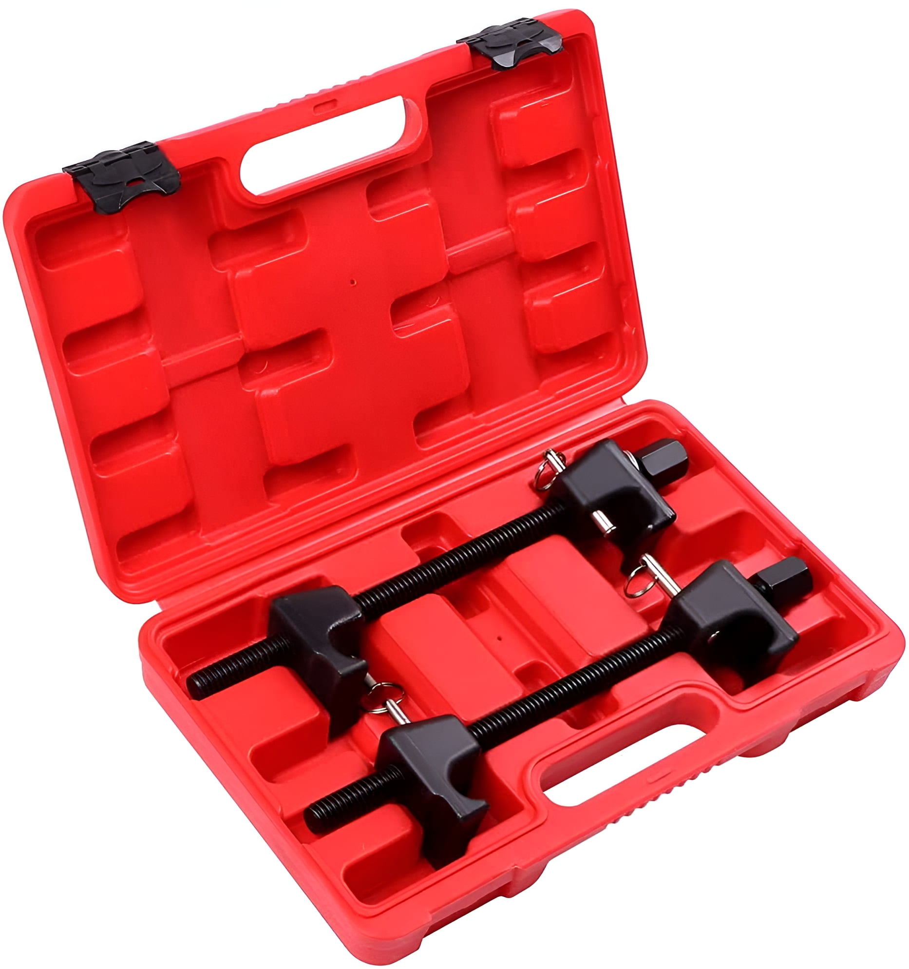 ECCPP 2pc Coil Spring Compressors for MacPherson Struts Shock Absorber Car Garage Tool with Detent Pins