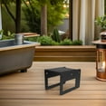thumbnail image 4 of Raindrops 2 Pcs Support de Bois de Chauffage en Acier Support de Rangement Robuste Finition Noire, 4 of 8