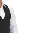 thumbnail image 2 of Joseph Alan Mens Single-Breasted Vest, 2 of 4