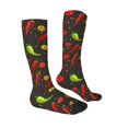 thumbnail image 3 of Balery Chili2 Fun Novelty Socks Men'S Women'S Crew Socks Funny Crazy Novelty Socks Quirky And Cool Socks, 3 of 9