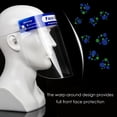 thumbnail image 4 of 5Pcs Transparent Full Face Safety Guards Safety Protection Cover Work Guards, 4 of 8