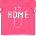 thumbnail image 4 of Inktastic It's Home- State of Indiana Outline Boys or Girls Toddler T-Shirt, 4 of 5