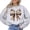 Gray Sweatshirt, variant on Disco Football Coquette Bow Sweatshirt for Women and Teens Girly Football Game Day Pullover White Sweatshirt Adult Medium