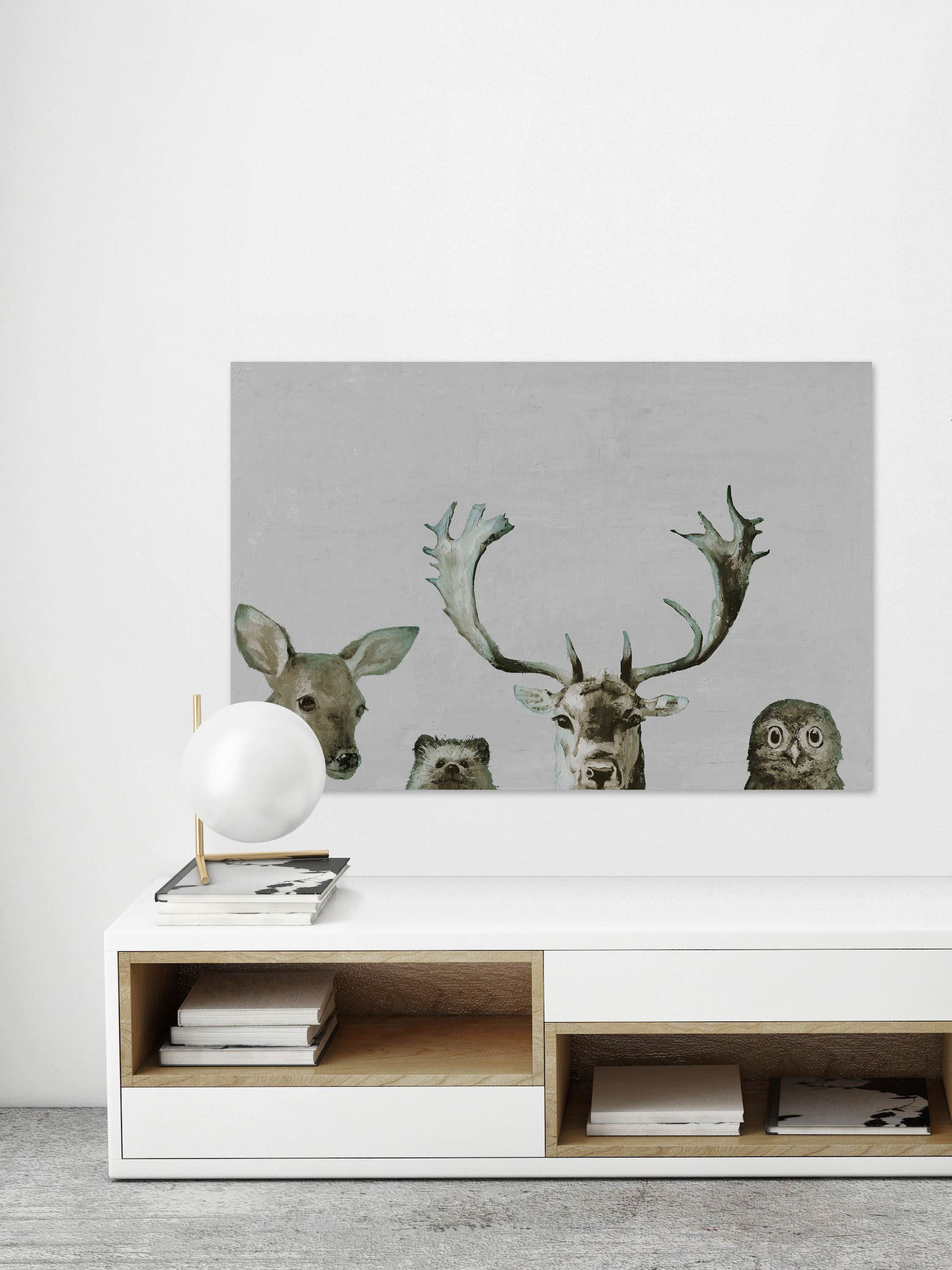 I Can't See III Painting Print on Wrapped Canvas