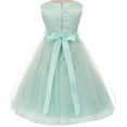 thumbnail image 2 of Flower Girl Dress Bejeweled Satin with Tulle Quality Dress for Big Girl Black 10 MBK.370CBC, 2 of 3