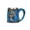 Blue, variant on Xecvkr Coffee Cups 3D Dragon Embossed Beer Mug Medieval Theme Gothic Design Resin with Stainless Steel Liner 450ml Capacity