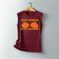 thumbnail image 3 of Women's Tank Tops Summer Beach Funny Letters Print Graphic Retro Loose Fit Tanks Vest Blouse, 3 of 5