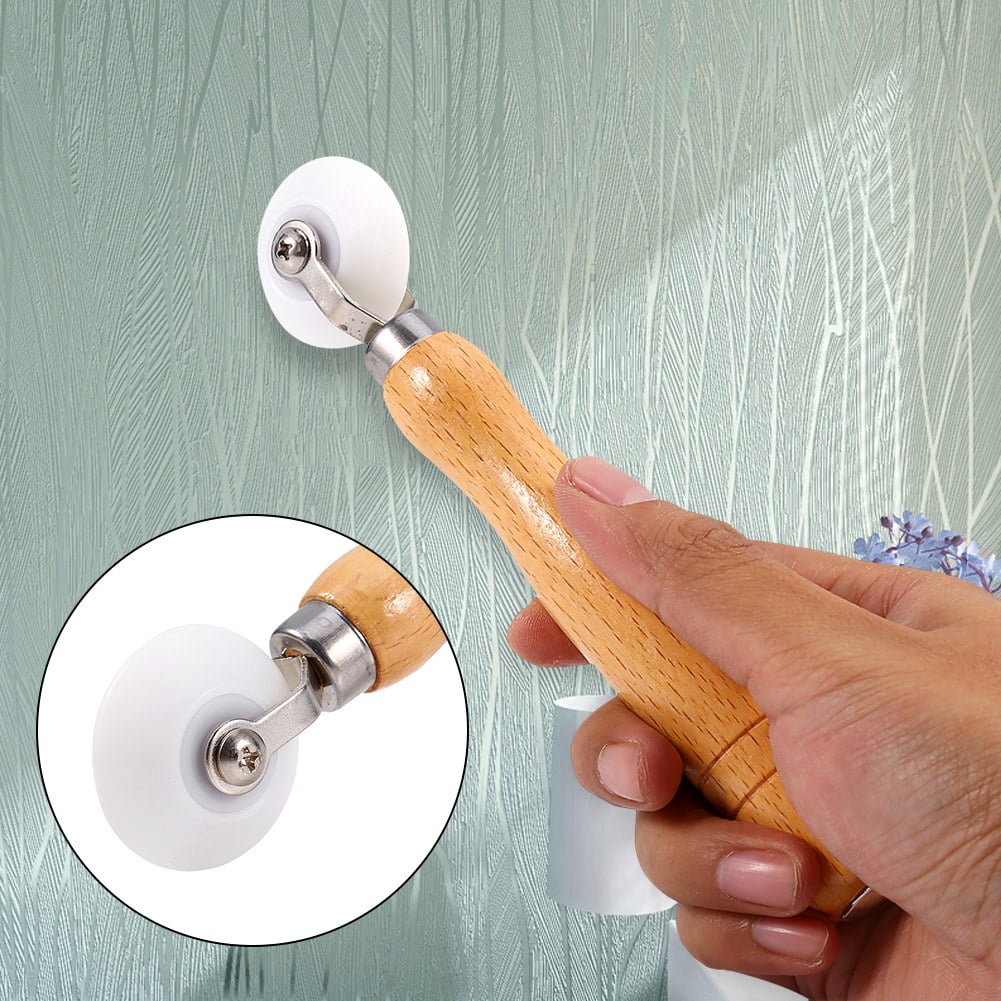 Metal Hand Wallpaper Seam Roller Home Decoration Wall Paper DIY Tool