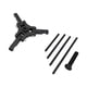 thumbnail image 3 of BOROCO Extractor De Equilibrador Armónico, Herramienta De Extracción De Polea De Cigüeñal De 3 Mordazas, Kit Extractor De Volante Armónico Para Unidades Cuadradas De 3/8 Pulgadas, 3 of 5
