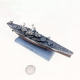thumbnail image 4 of Barco de la Armada 1: 1000 Modelo de de USS North Carolina (BB-55) Adornos Regalos Magideal Barco de la Armada, 4 of 7
