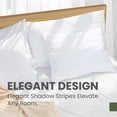 thumbnail image 3 of Paquete de 6 protectores de almohada Fairpeak King, poliéster, tamaño 20 x 36, 3 of 6