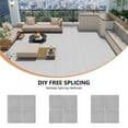 thumbnail image 6 of TrumanPick 72 PCS Deck Tiles Patio Pavers Interlocking Flooring Tiles 12"W x 12"L Waterproof Outdoor Flooring for Patio Garden Balcony Backyard All Weather Use, Light Gray, 6 of 12