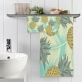 thumbnail image 5 of GZHJMY Pineapple Soft Cotton Towel Sets 2 Piece,1 Bath Towel 1 Hand Towel Quick Dry Highly Absorbent Bath Towels Washcloths for Bathroom, Gym, Hotel, and Spa Bathroom Towels, 5 of 7
