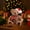 B-8B-clearacne, variant on OEFNTAC Christmas Teddy Bear Doll Santa Hat Soft Kid Bedroom Sofa Ornament Festive Holiday Gift Child Family Decoration 7.87x3.94x2.76in