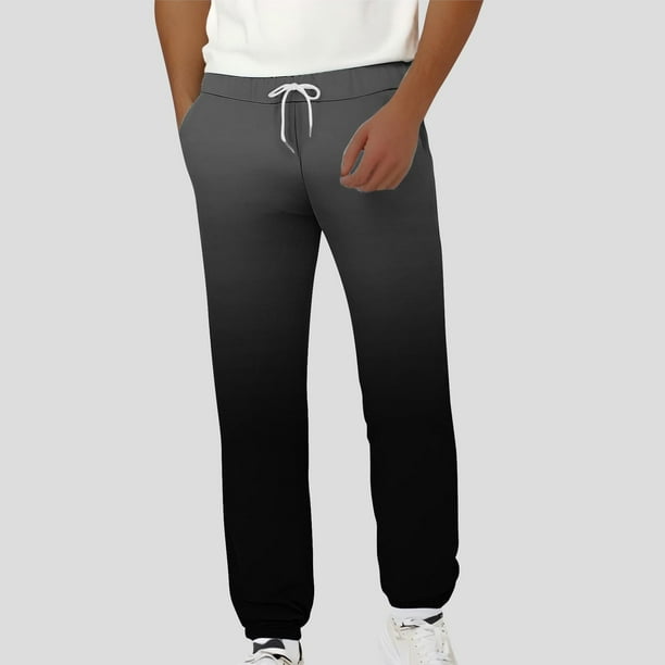 Pantalones largos para hombre, estampados, moda casual, con bolsillos, cintura elástica, pantalones largos, pantalones deportivos, pantalones de poliéster para hombre.