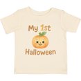 thumbnail image 3 of Inktastic My 1st Halloween Cute Pumpkin Baby Theme Boys or Girls Baby T-Shirt, 3 of 5