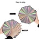 thumbnail image 4 of Tambor de mano EASTROCK Radiant Tambourine, 8 pulgadas, doble hilera, jingles, pandereta reflectante, 4 of 7
