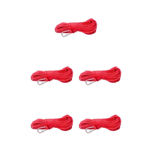 Eigraketly Cuerda de línea trenzada de pesca de 4mm de diámetro, correa multifuncional para exteriores, bloqueo de seguridad, cuerdas de Jigging Type2 NO2 Eigraketly CBP493856