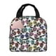 thumbnail image 1 of Fotbe Panda And Glasses Bolsa Térmica con Estampado y Forro de Aluminio Grueso Bolsa de Almuerzo con Bolsillo Frontal para Hombres y Mujeres, Ideal para Trabajo, Escuela, 1 of 8