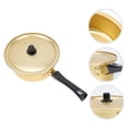 thumbnail image 6 of FONDOTIN Golden Korean Ramen Pot 1Pc Aluminum Stockpot for Instant Noodles, Soup, and Hot Pot Cooking, 6 of 7